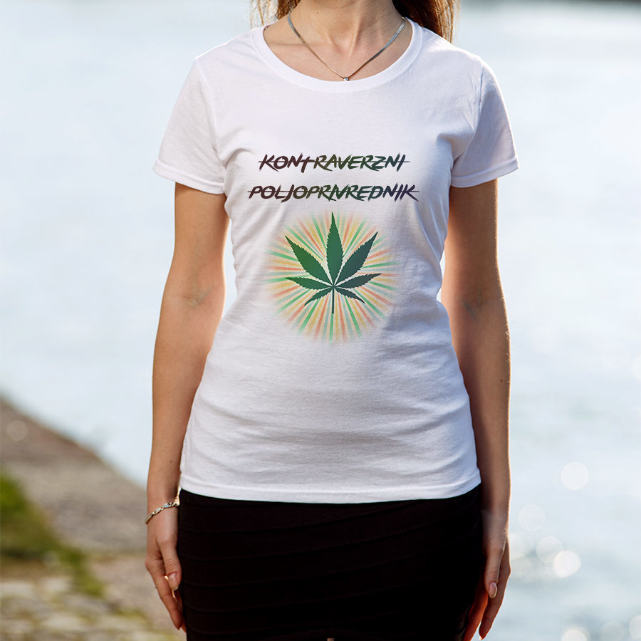 Majica Kontraverzni poljoprivrednik - ženska
