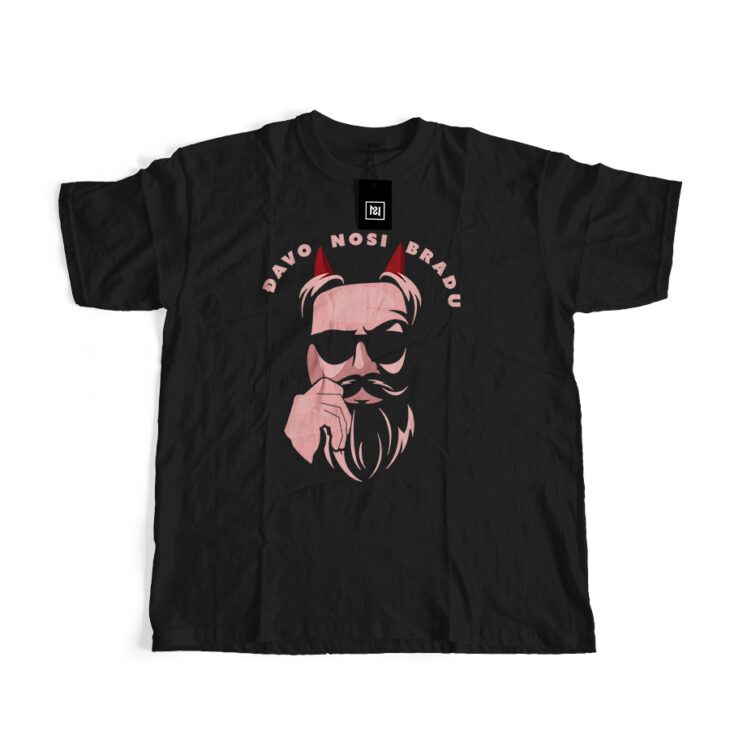 Muška majica  - Djavo Nosi Bradu