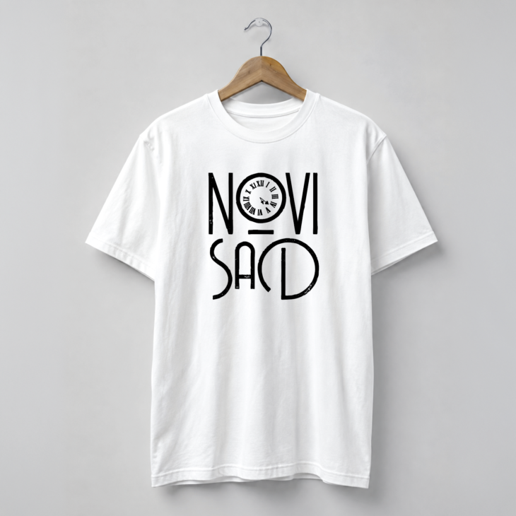 Unisex majica Novi Sad - Sat